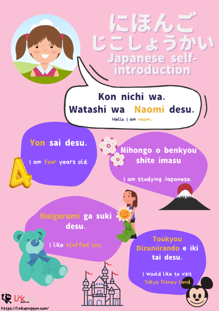 Japanese self introduction(girl)