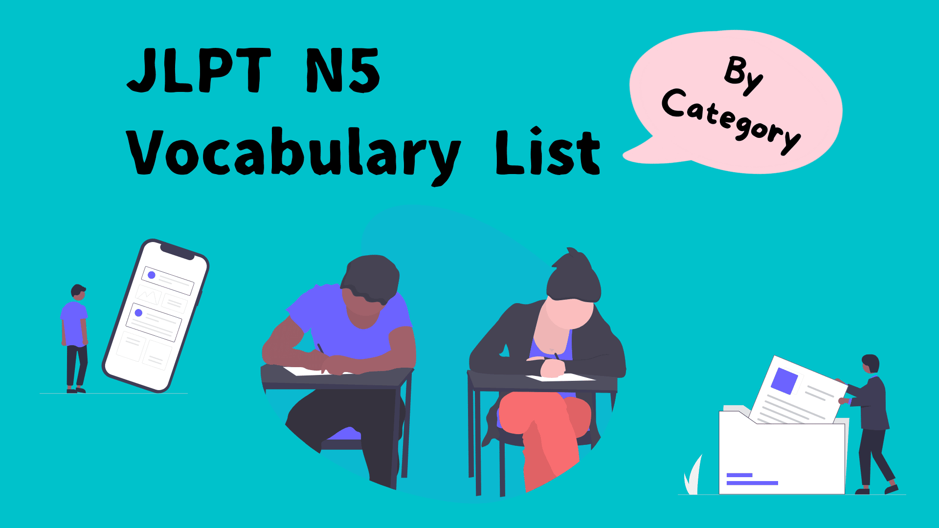 JLPT N5 Vocabulary List By Category - Linkup Nippon