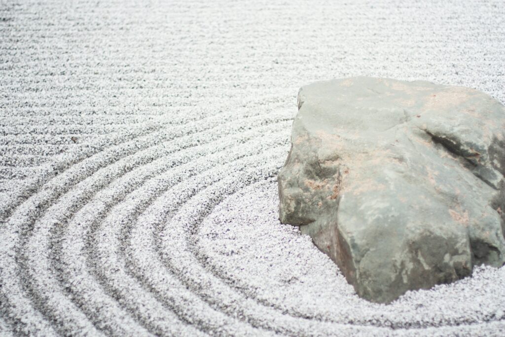 Japanese Zen gardens