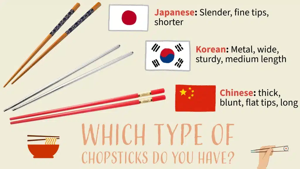 What type of chopsticks do japanese use